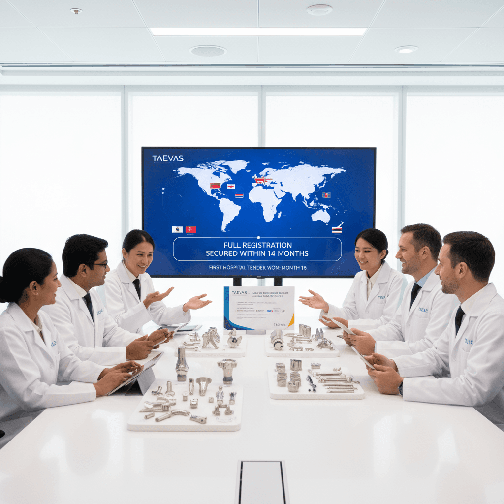 Orthopaedic Implant System Registered Across 6 APAC Markets