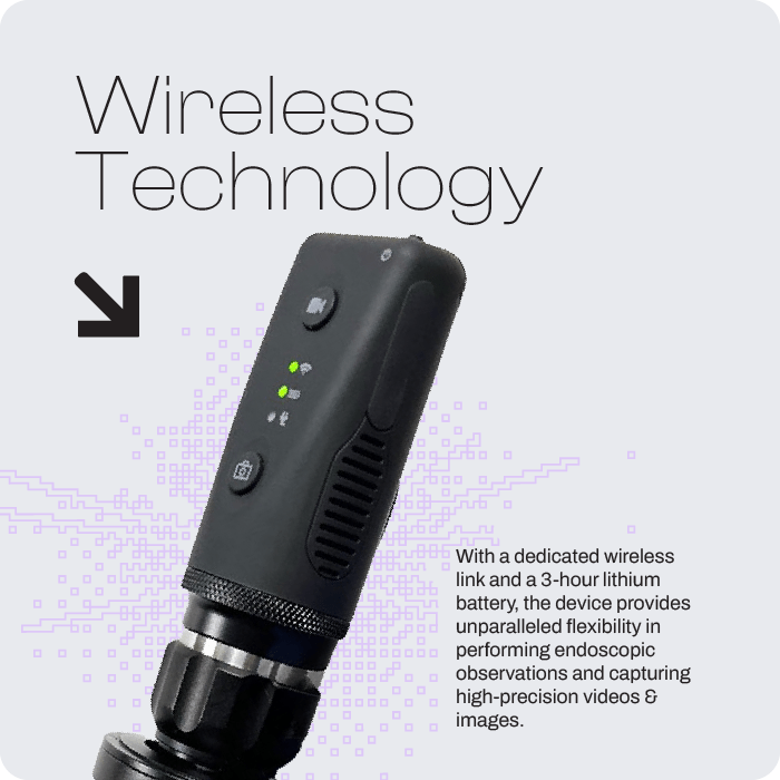Wireless technology-endoscope-taevas