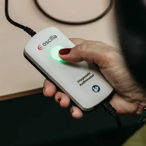 oscilla webpage_Luminous response button